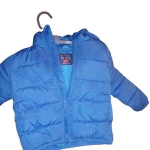 The Children's Place Vibrant Blue Puffer Jacket